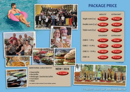 ADULTS & CHILD PACKAGE COST